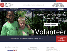 Tablet Screenshot of columbiasa.volunteerfirst.org